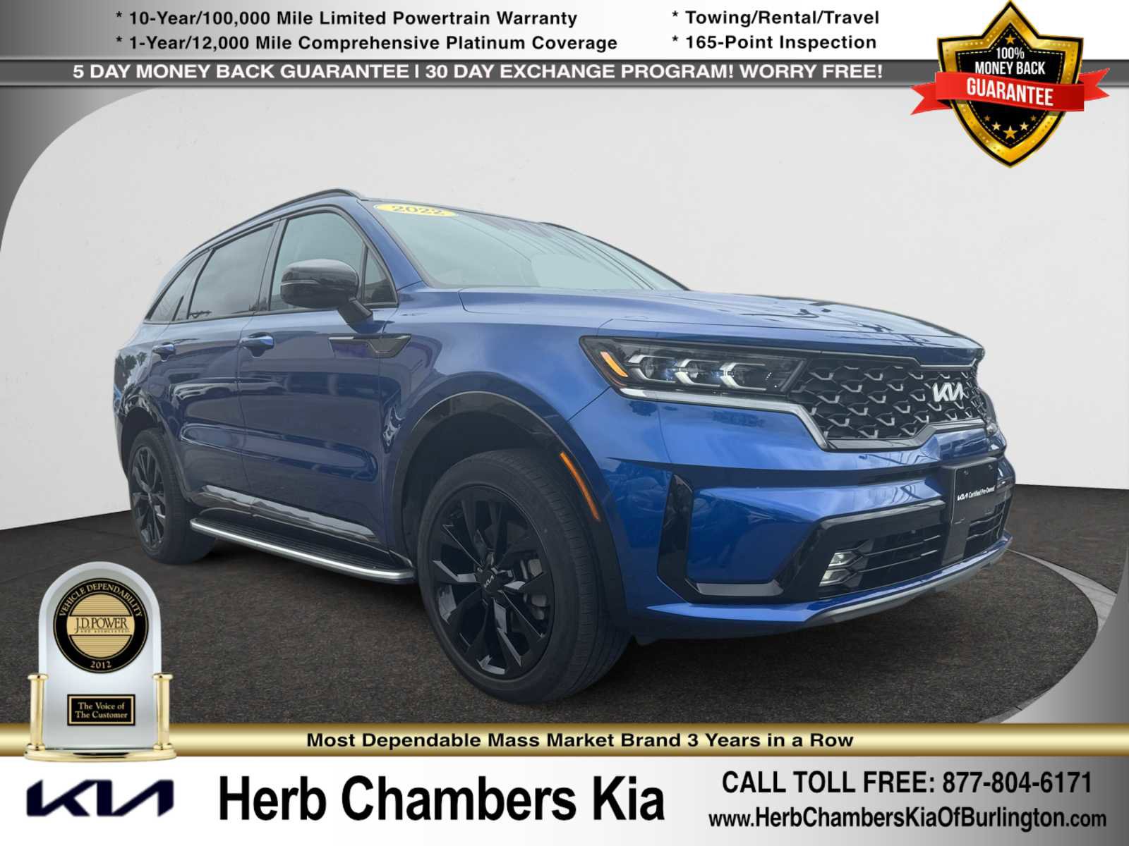 Certified 2022 Kia Sorento SX image 1