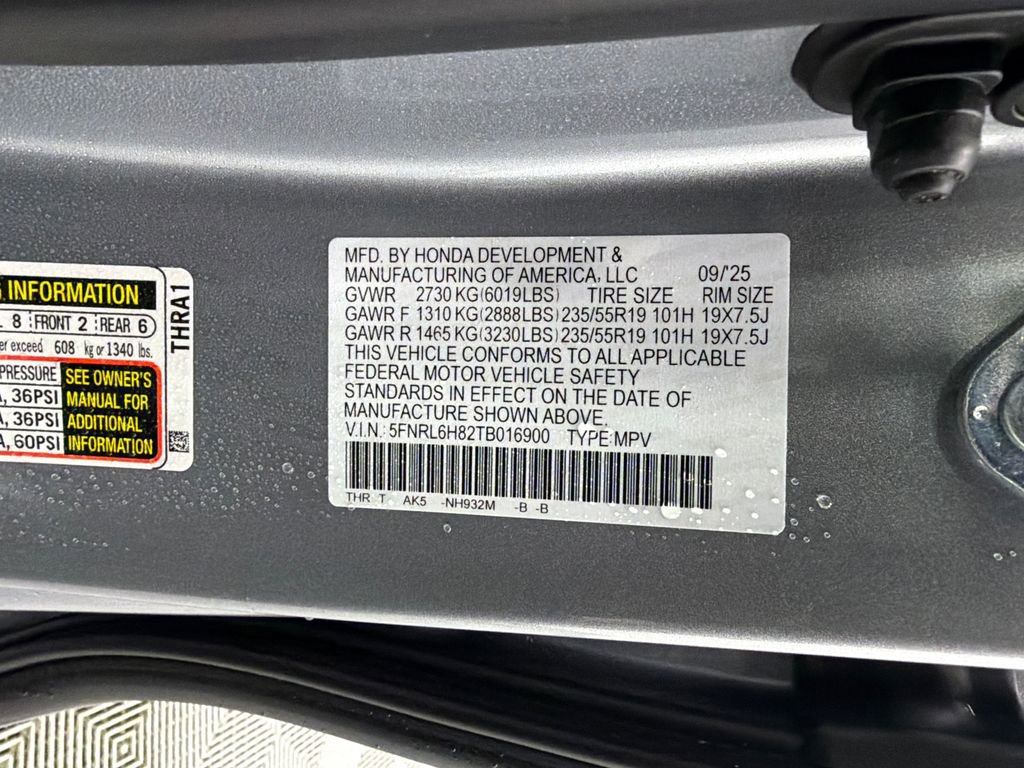 Used 2026 Honda Odyssey Touring image 36