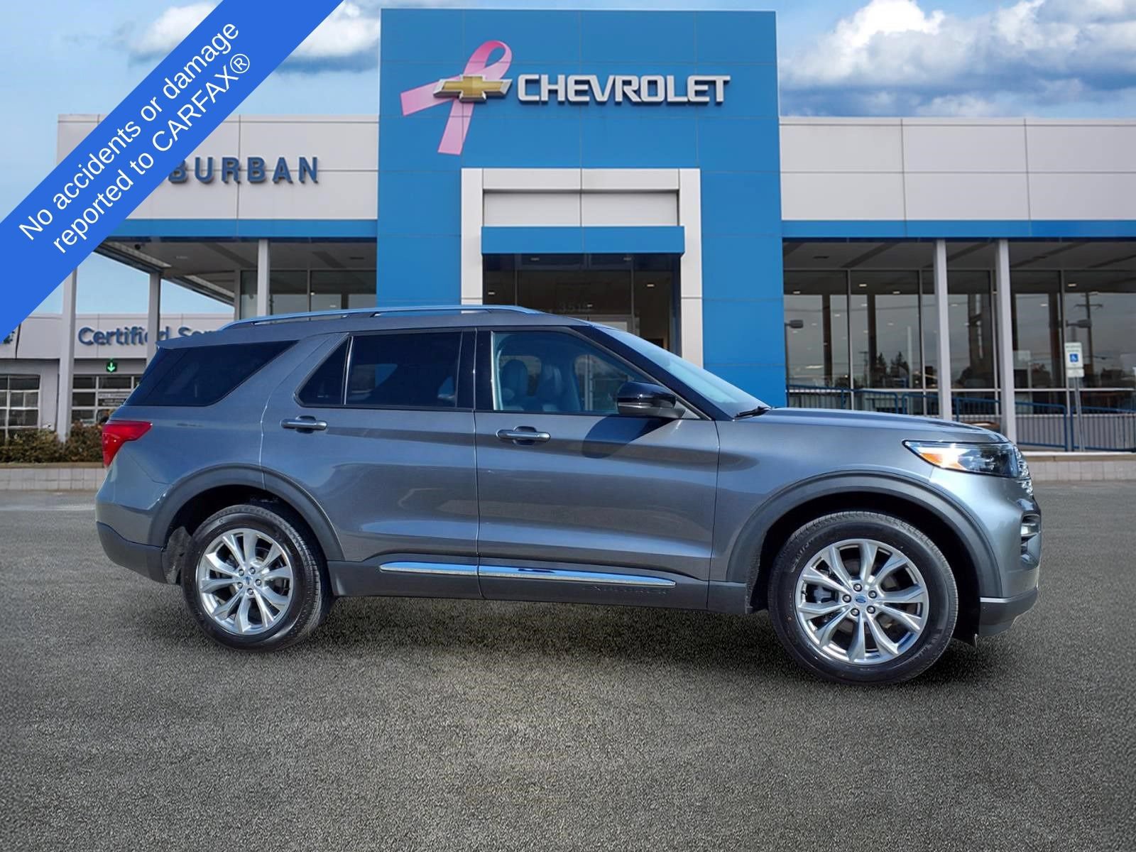 Used 2023 Ford Explorer Limited w/ Limited Technology Package AWD/4WD image 4