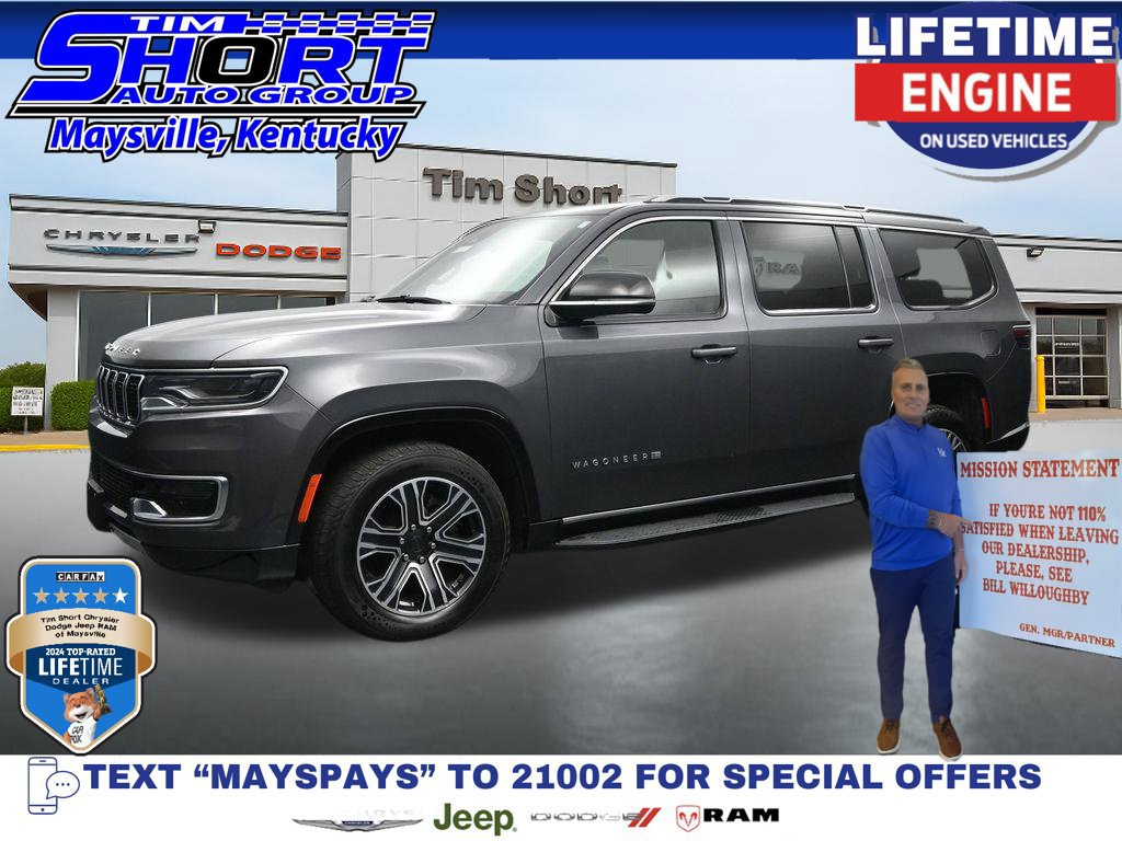 Used 2024 Jeep Wagoneer Series II w/ Flexible Seating Group AWD/4WD 360° Tour