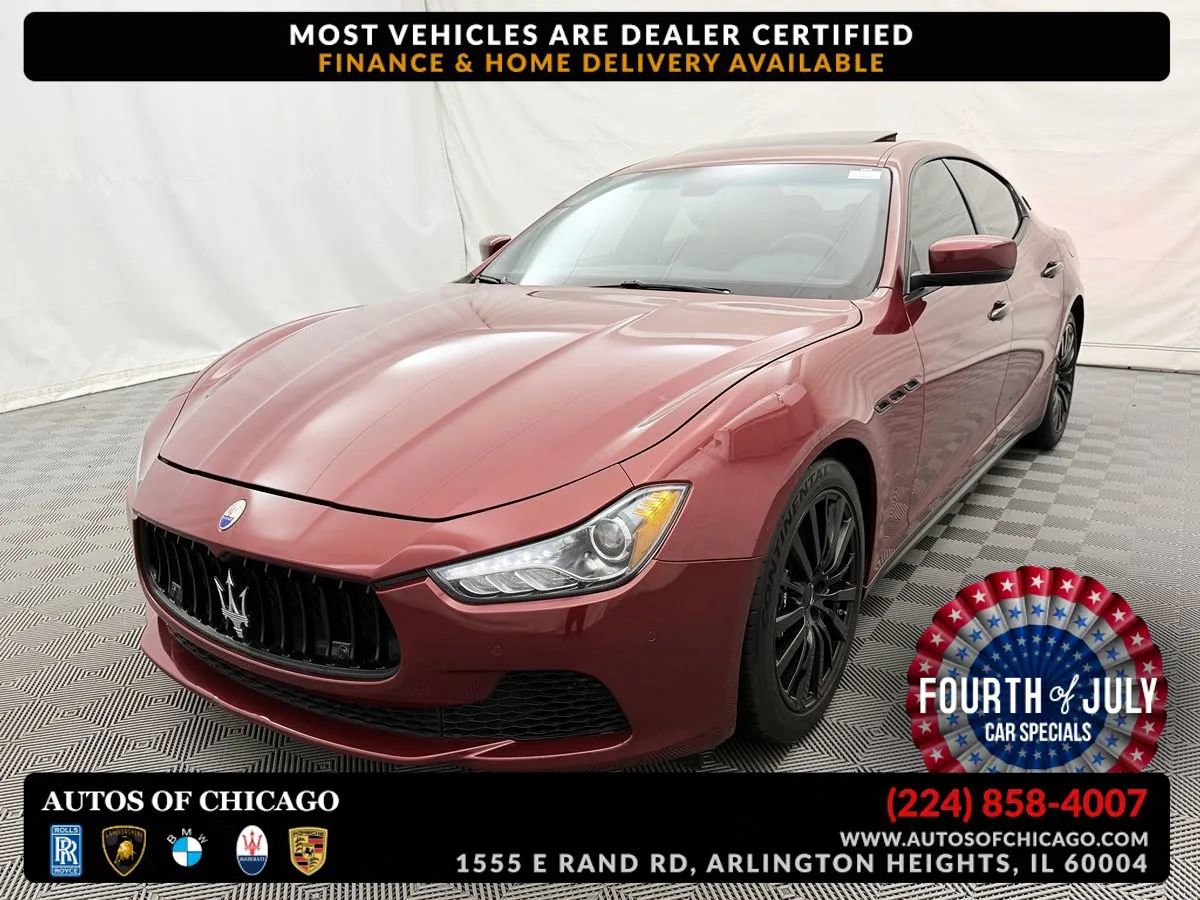 Used 2015 Maserati Ghibli S Q4 AWD/4WD video 1