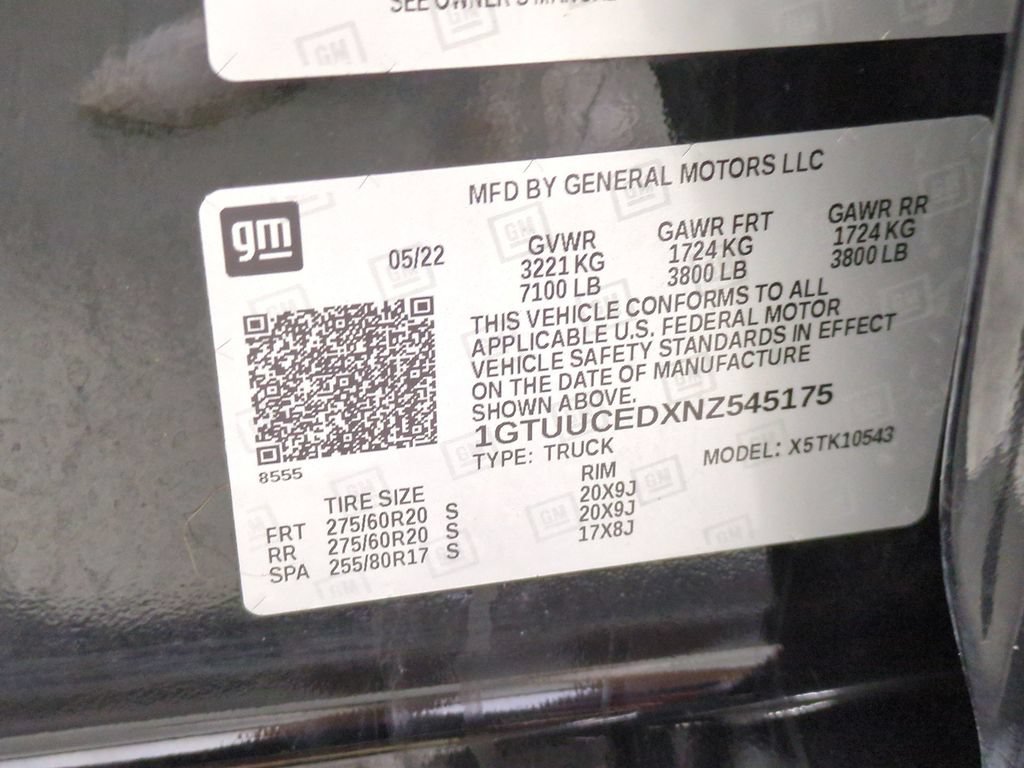 Used 2022 GMC Sierra 1500 Elevation w/ Preferred Package AWD/4WD image 36