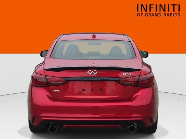 Used 2022 INFINITI Q50 Red Sport 400 AWD/4WD image 6