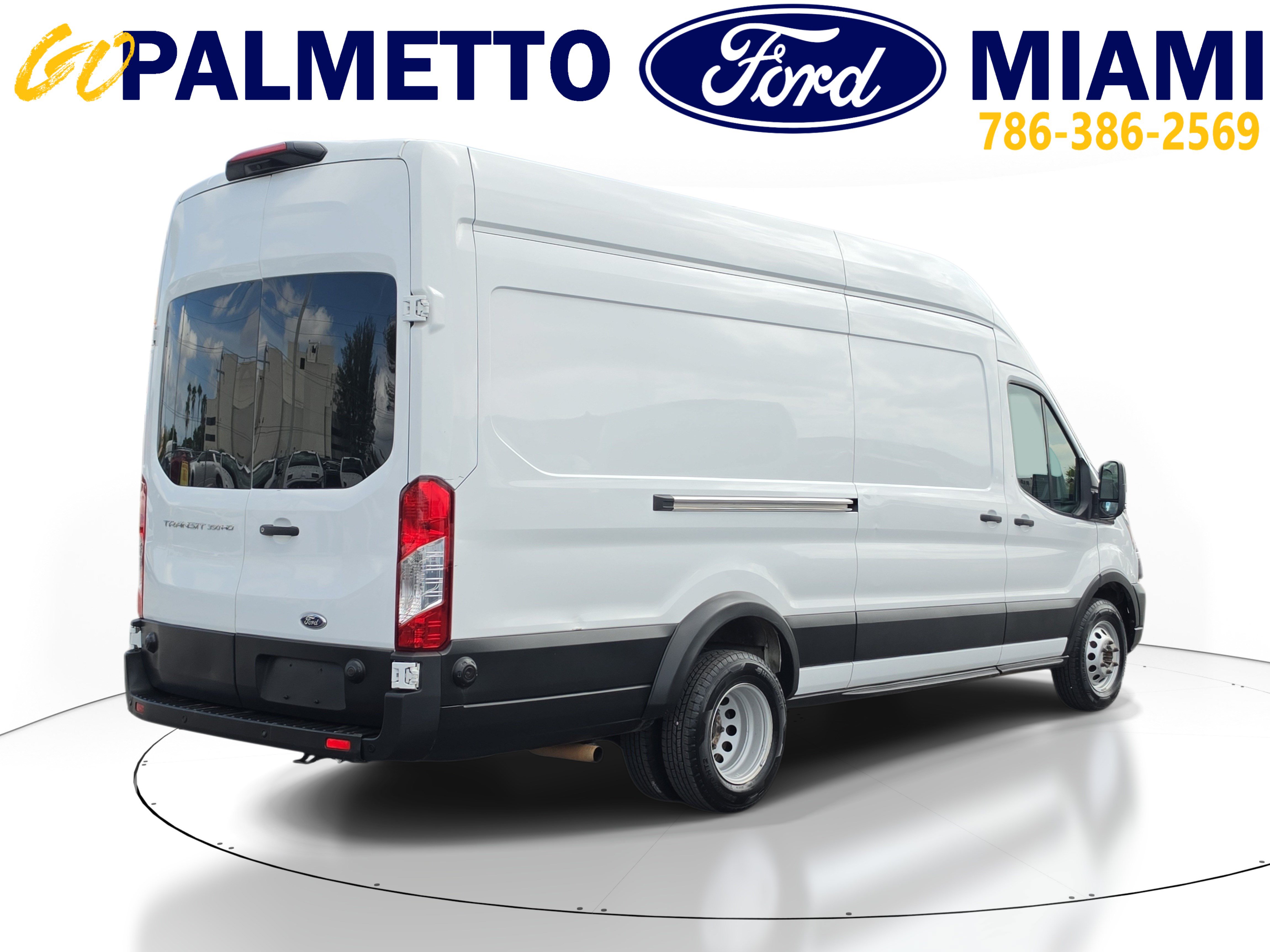 Used 2024 Ford Transit 350 148 High Roof Extended DRW RWD image 6