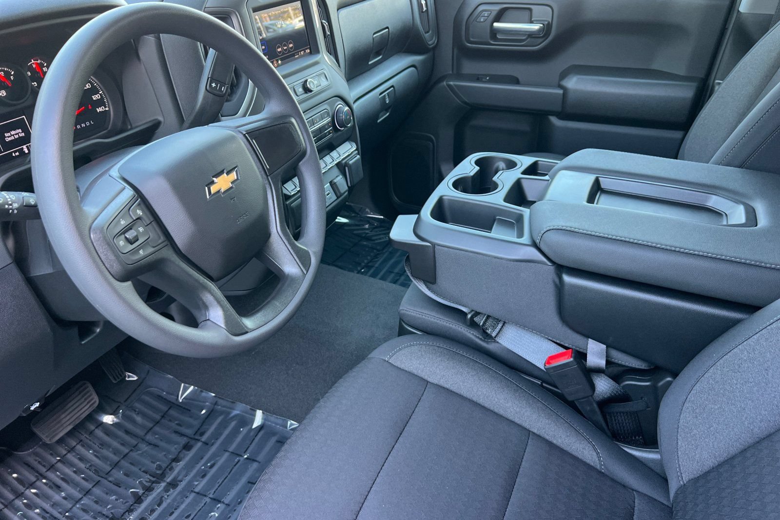 New 2026 Chevrolet Silverado 1500 Custom w/ Turbomax Blackout Package RWD image 11