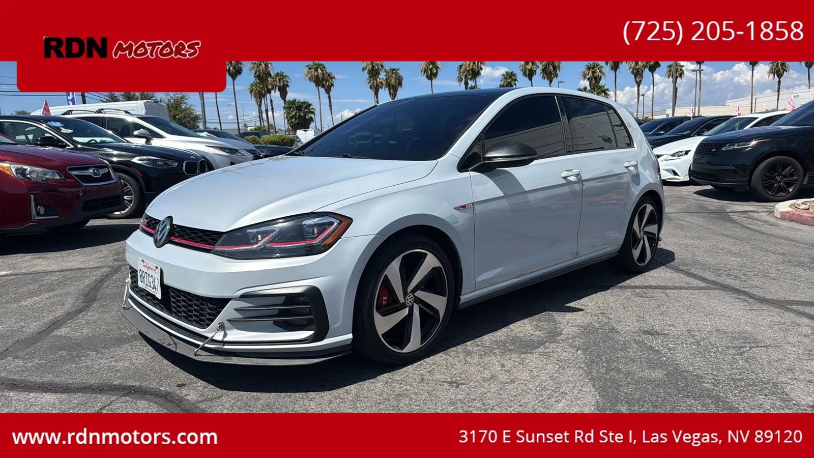 Used 2020 Volkswagen GTI SE FWD image 3
