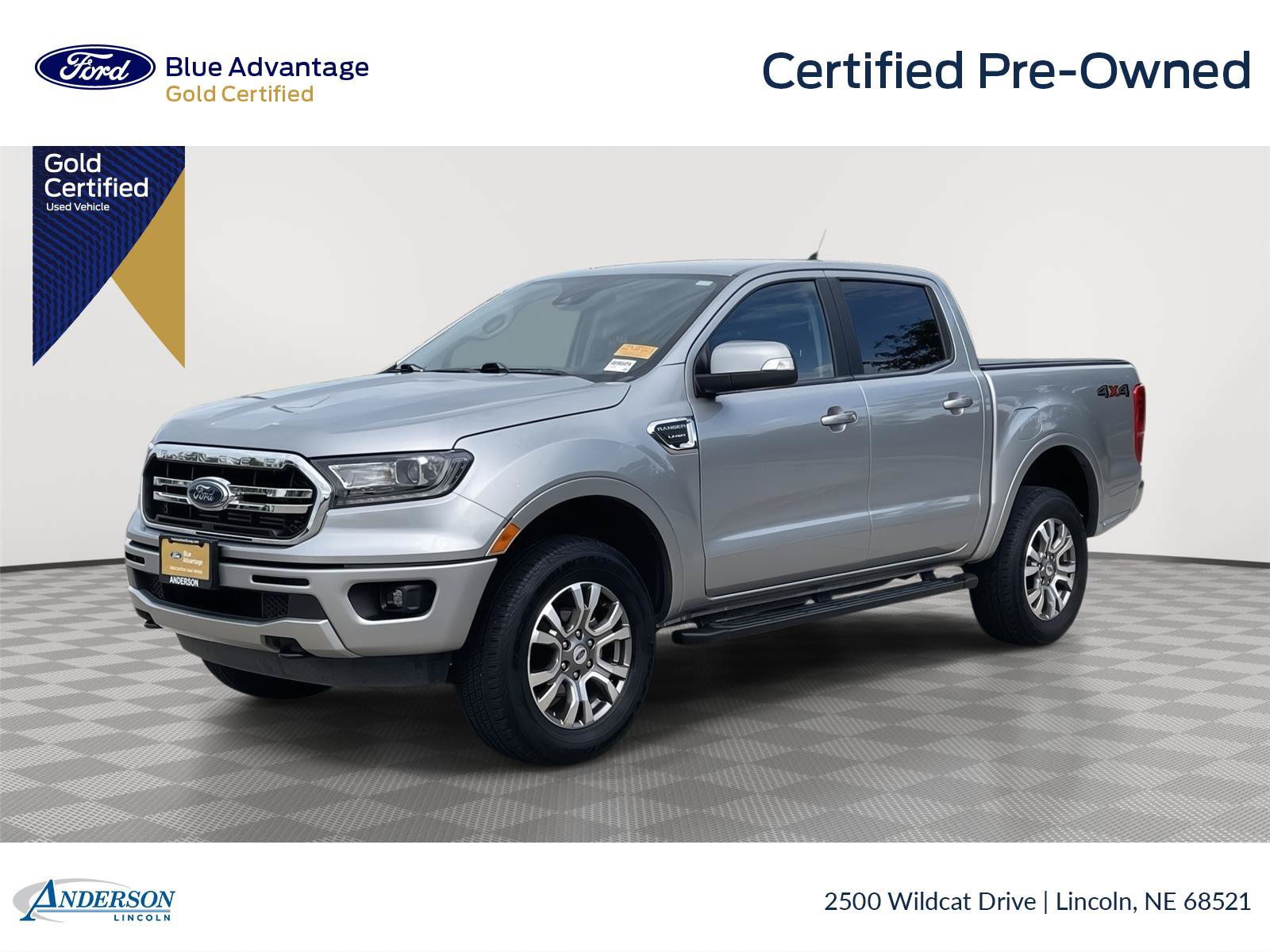 Certified 2021 Ford Ranger Lariat w/ Trailer Tow Package
