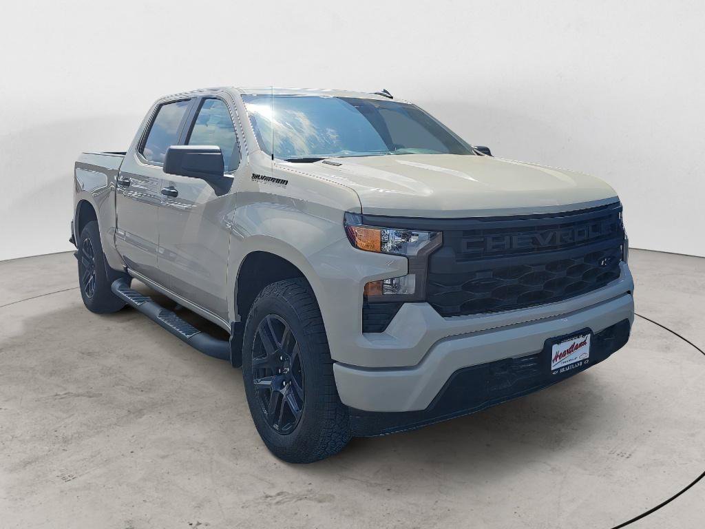 New 2026 Chevrolet Silverado 1500 Custom w/ Turbomax Blackout Package AWD/4WD image 1