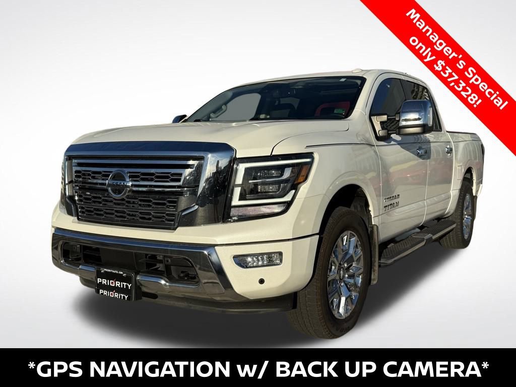 Certified 2021 Nissan Titan SL w/ Moonroof Package