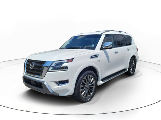 Used 2021 Nissan Armada Platinum w/ Captain's Chairs Package RWD image 4
