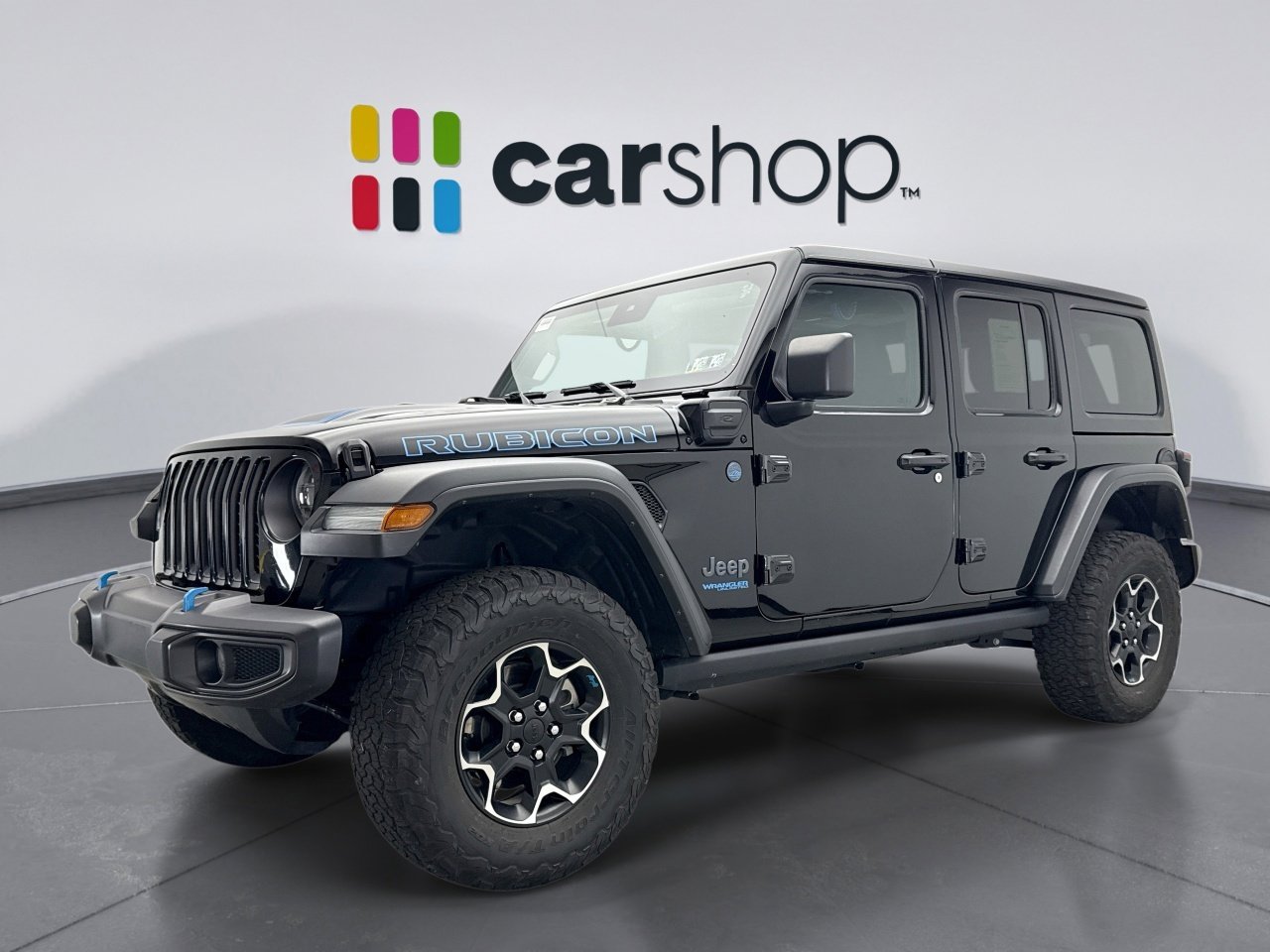 Used 2022 Jeep Wrangler Unlimited Rubicon 4xe w/ Cold Weather Group image 1