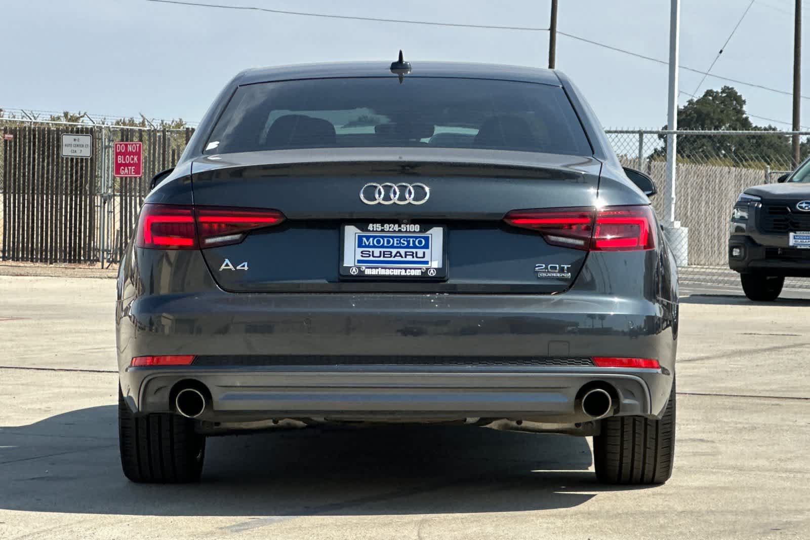Used 2018 Audi A4 2.0T Premium Plus w/ Premium Plus Package AWD/4WD image 4