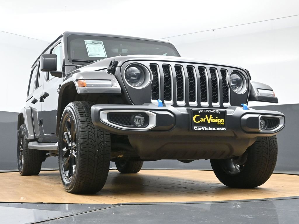 Used 2023 Jeep Wrangler Unlimited Sahara w/ Cold Weather Group AWD/4WD image 48