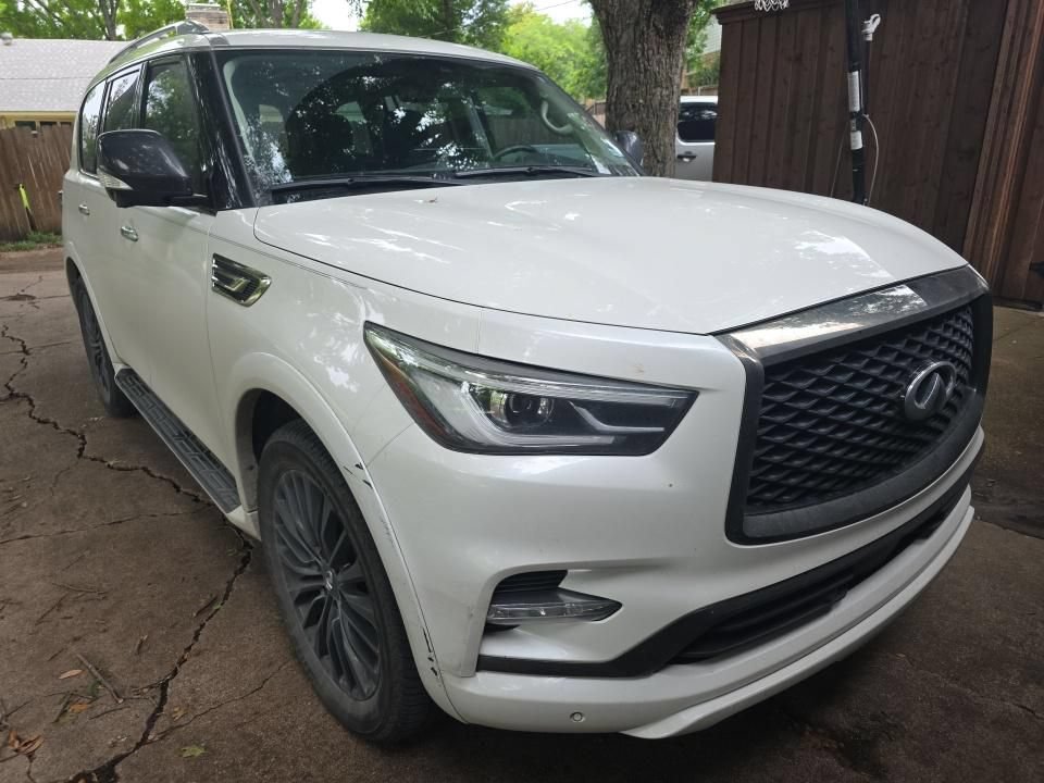 Certified 2023 INFINITI QX80 Premium Select w/ Cargo Package RWD image 2