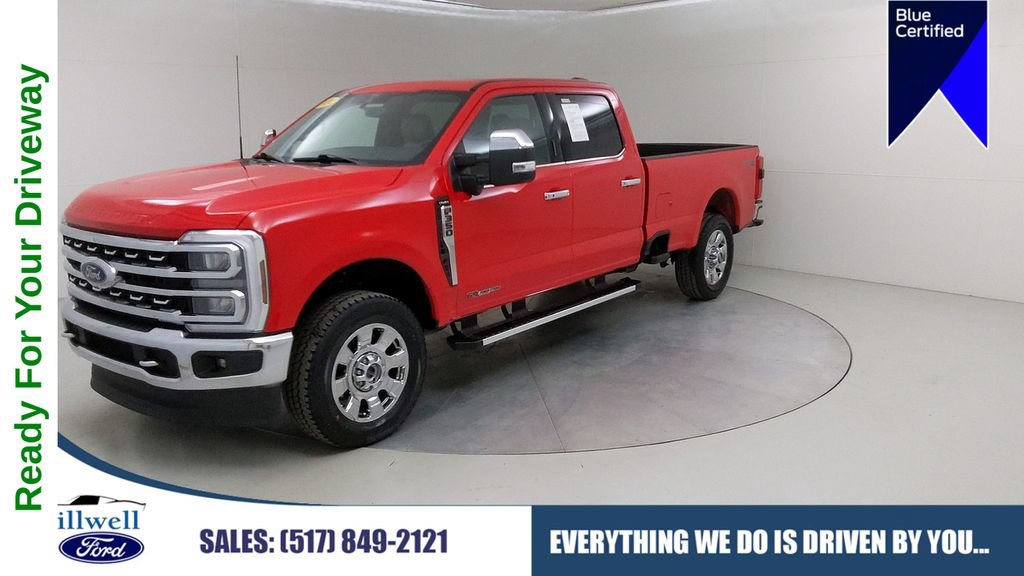 Certified 2024 Ford F350 Lariat w/ Chrome Package AWD/4WD image 1