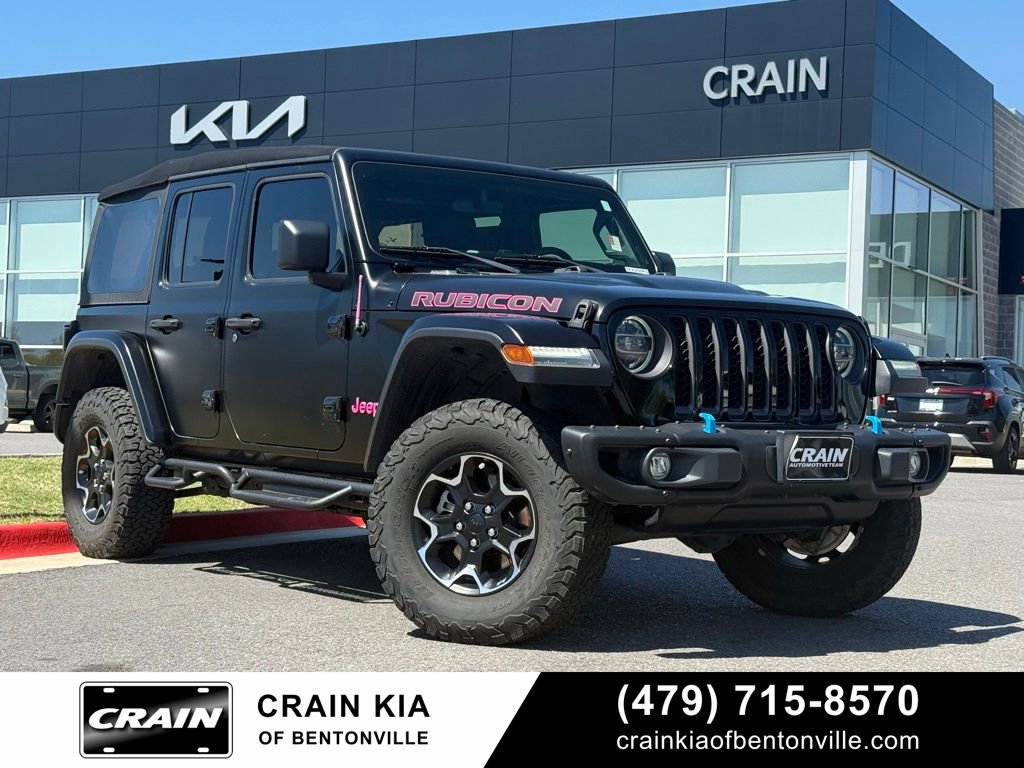 Used 2021 Jeep Wrangler Unlimited Rubicon 4xe w/ Steel Bumper Group