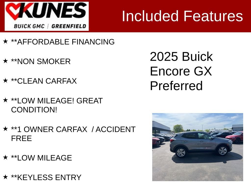 Used 2025 Buick Encore GX Preferred FWD image 3