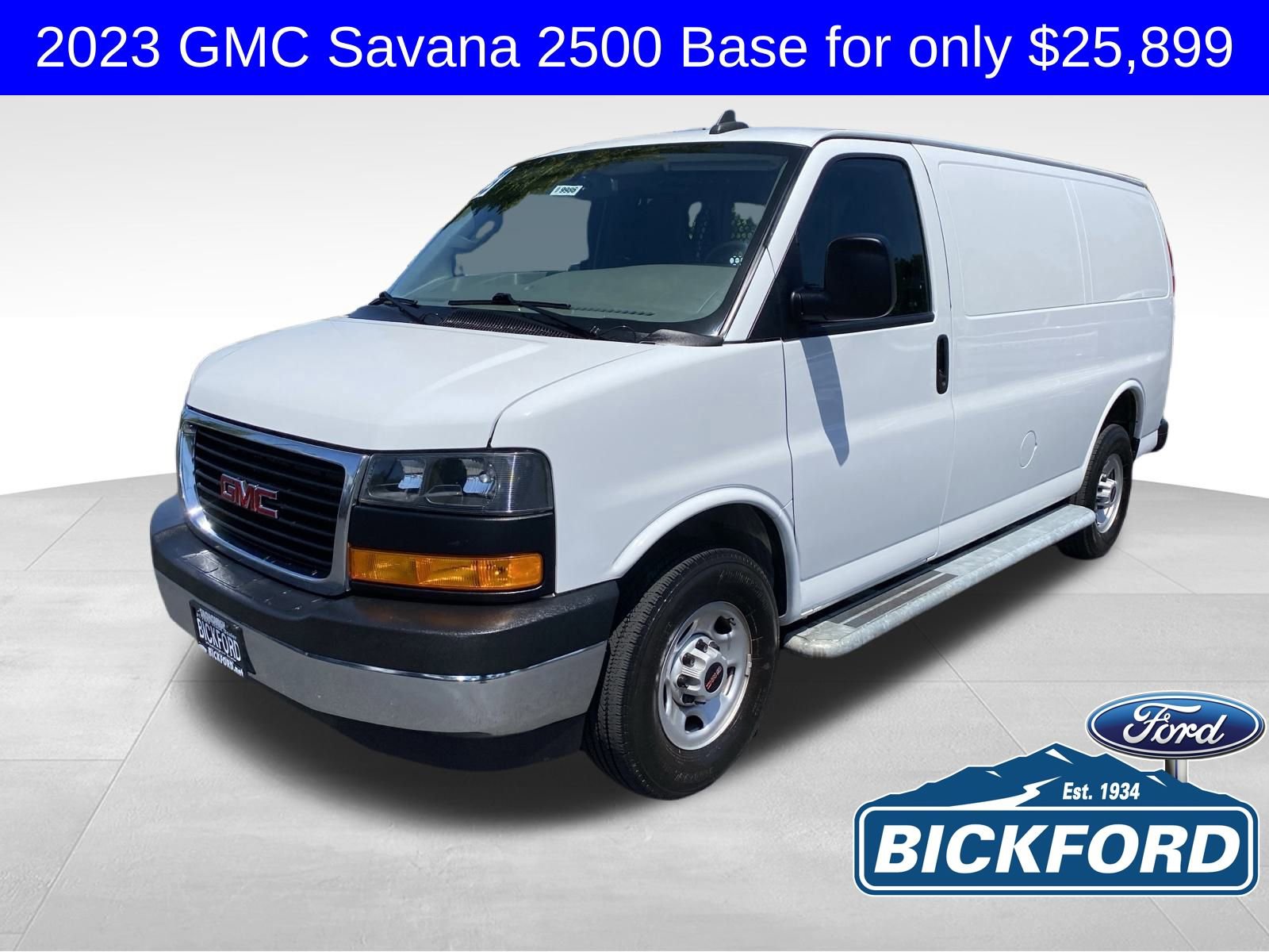 Used 2023 GMC Savana 2500 w/ Driver Convenience Package