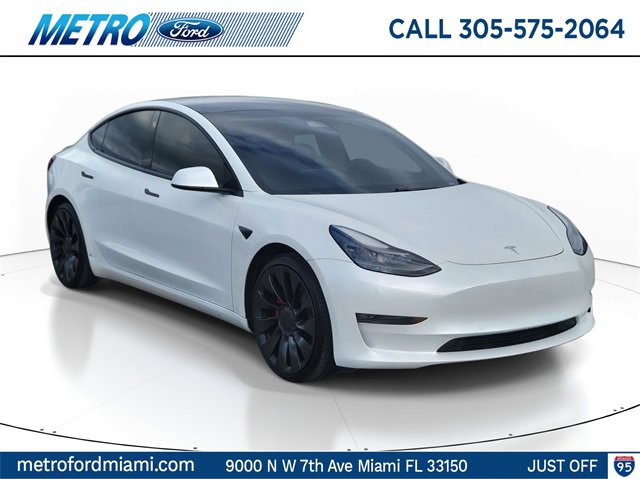 Used 2021 Tesla Model 3 Performance image 1