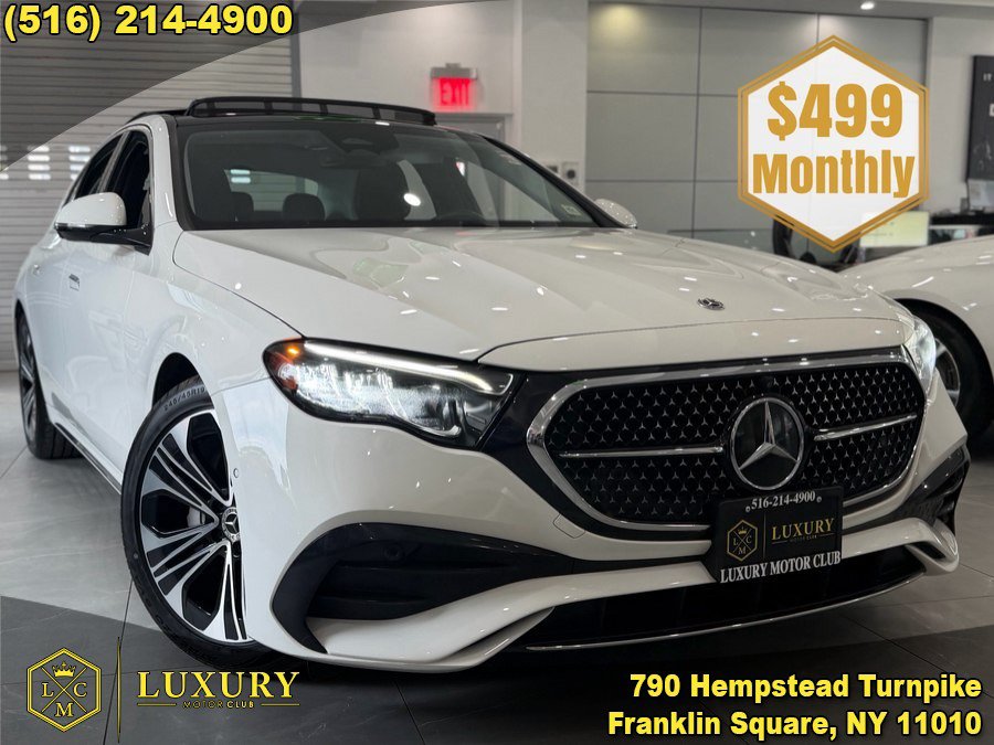 Used 2025 Mercedes-Benz E 350 4MATIC Sedan w/ Winter Package