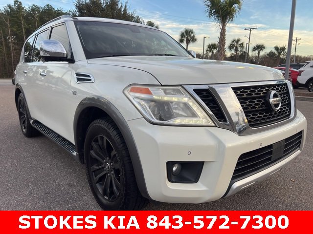 Used 2017 Nissan Armada Platinum w/ Captain Seat Package
