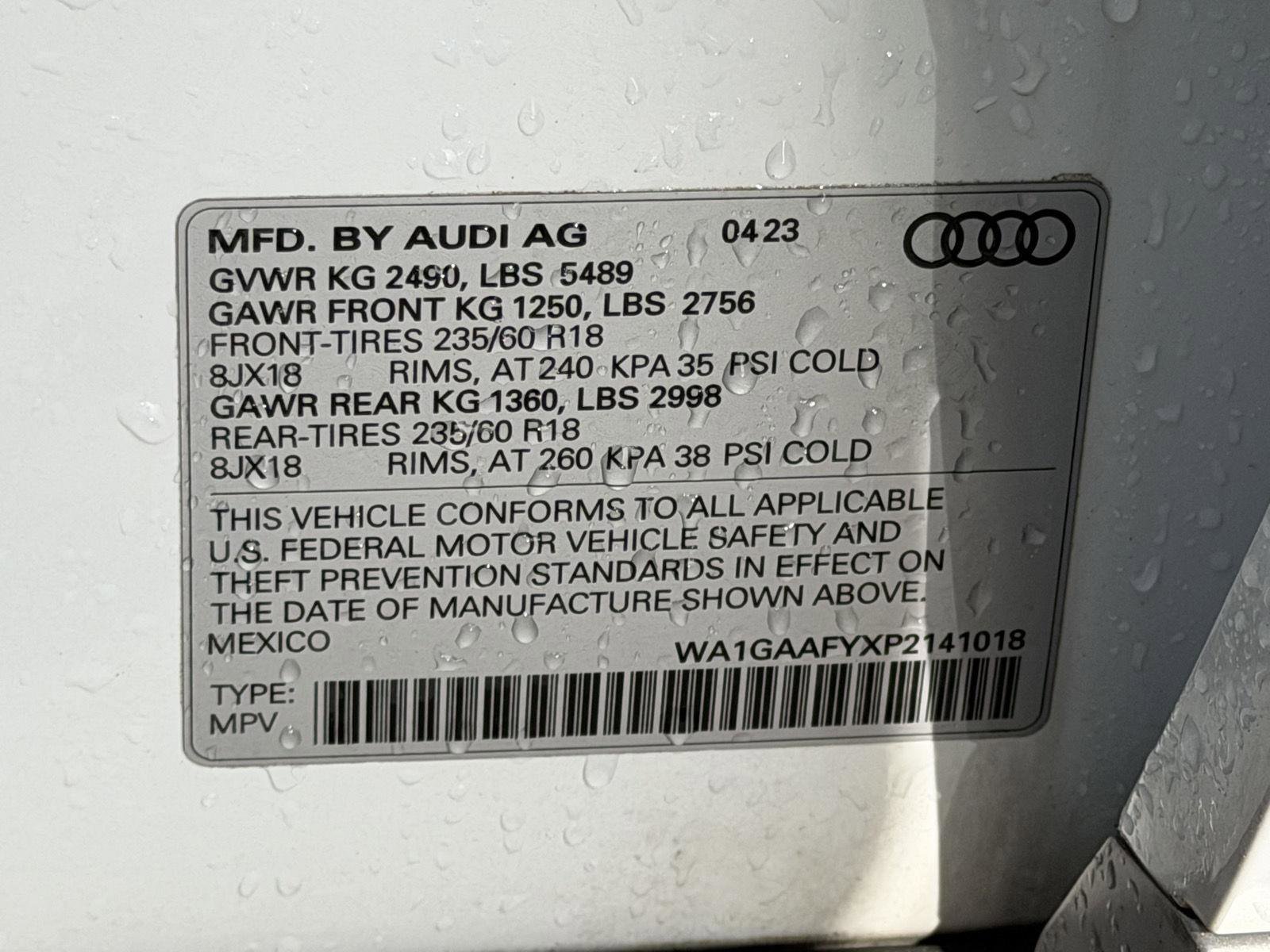 Used 2023 Audi Q5 2.0T Premium w/ Convenience Package AWD/4WD image 25
