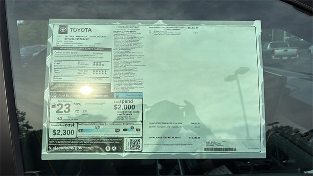 New 2025 Toyota Tacoma 4x4 Double Cab Hybrid w/ Tow Tech Package image 36