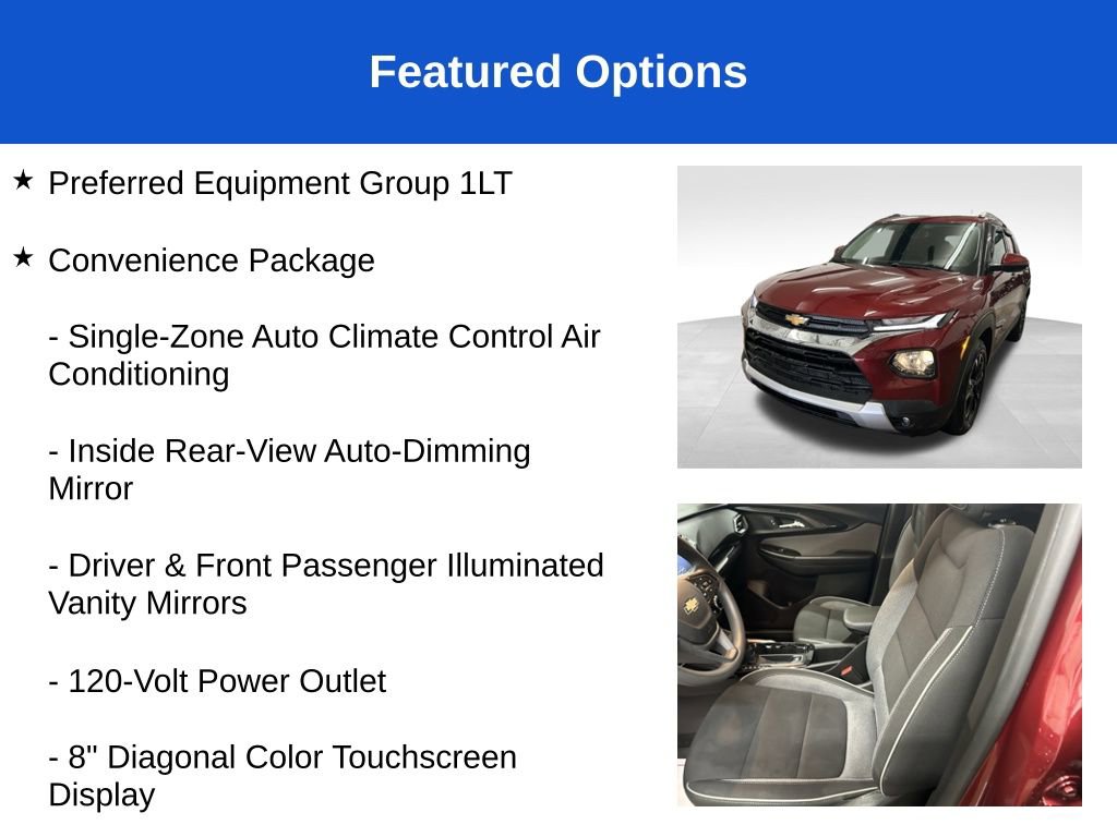 Used 2023 Chevrolet TrailBlazer LT w/ Convenience Package image 3