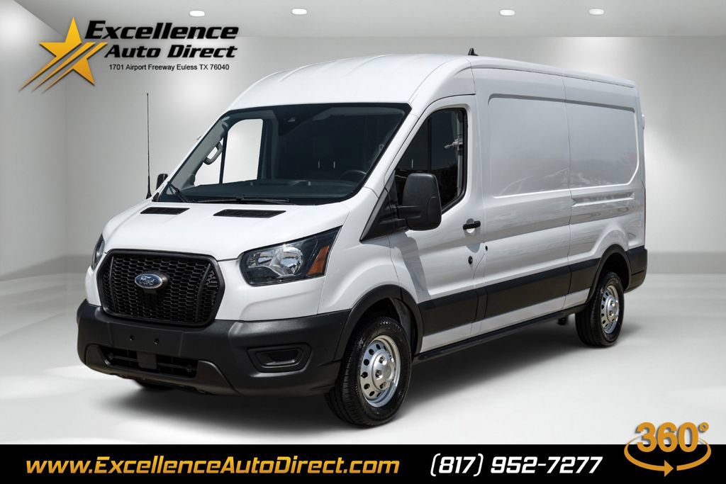 Used 2023 Ford Transit 250 Medium Roof AWD w/ Load Area Protection Package image 1
