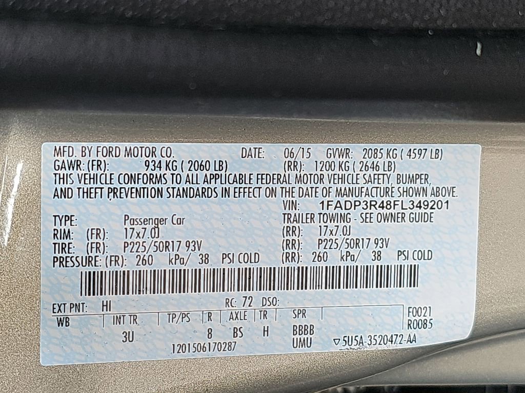 Used 2015 Ford Focus Electric Hatchback image 41