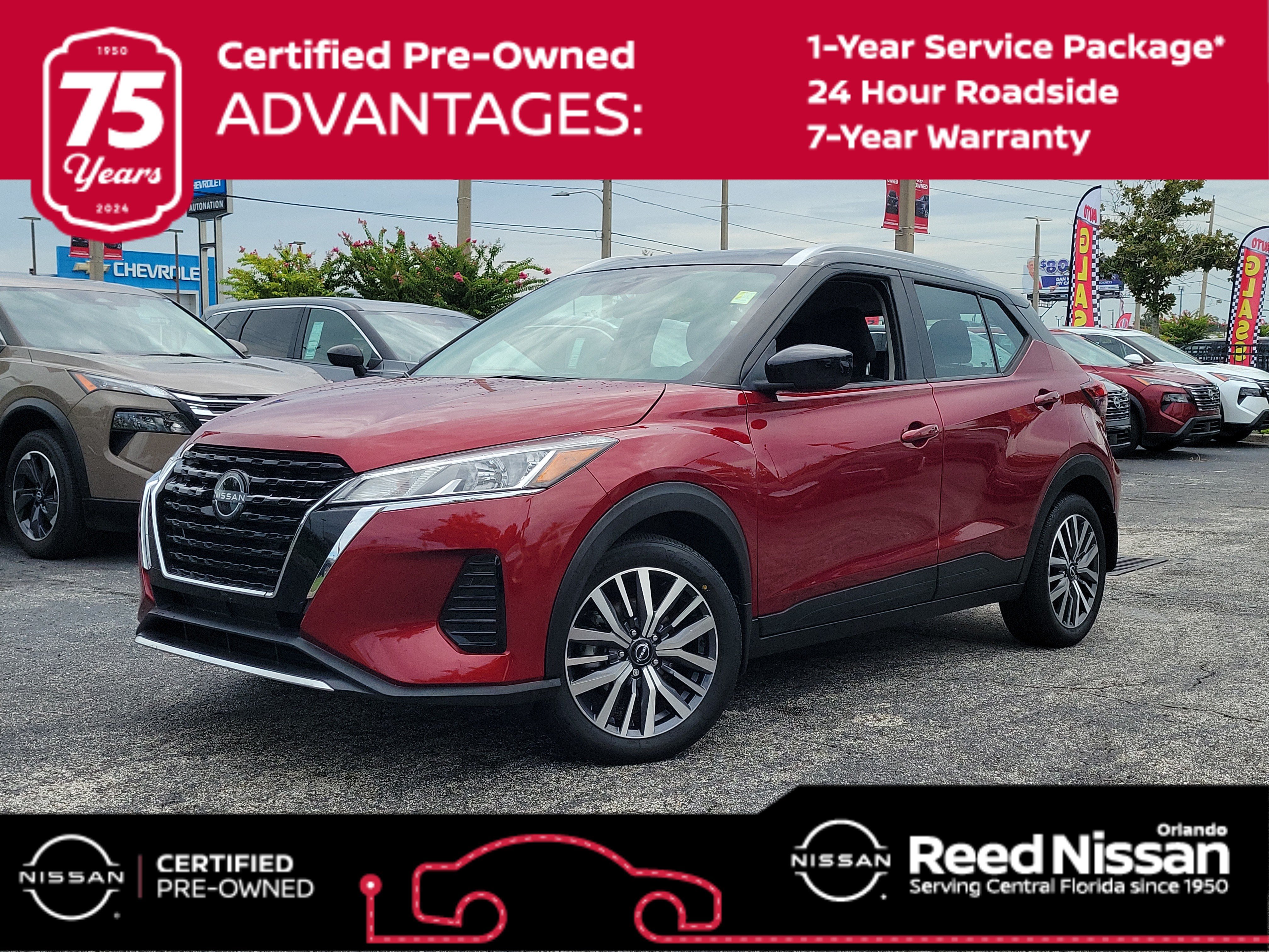 Certified 2023 Nissan Kicks SV