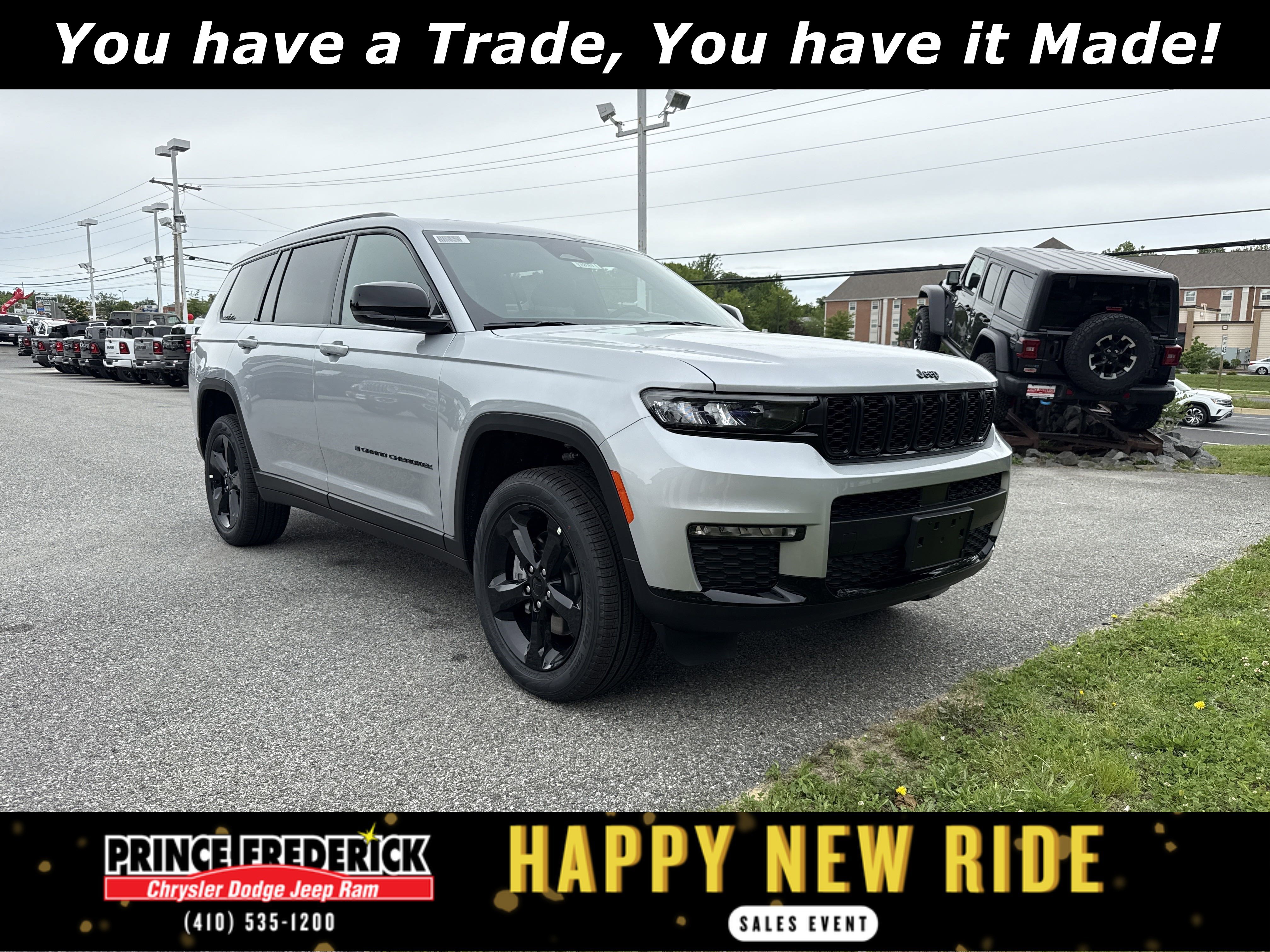 New 2025 Jeep Grand Cherokee L Limited w/ Black Appearance Package image 1