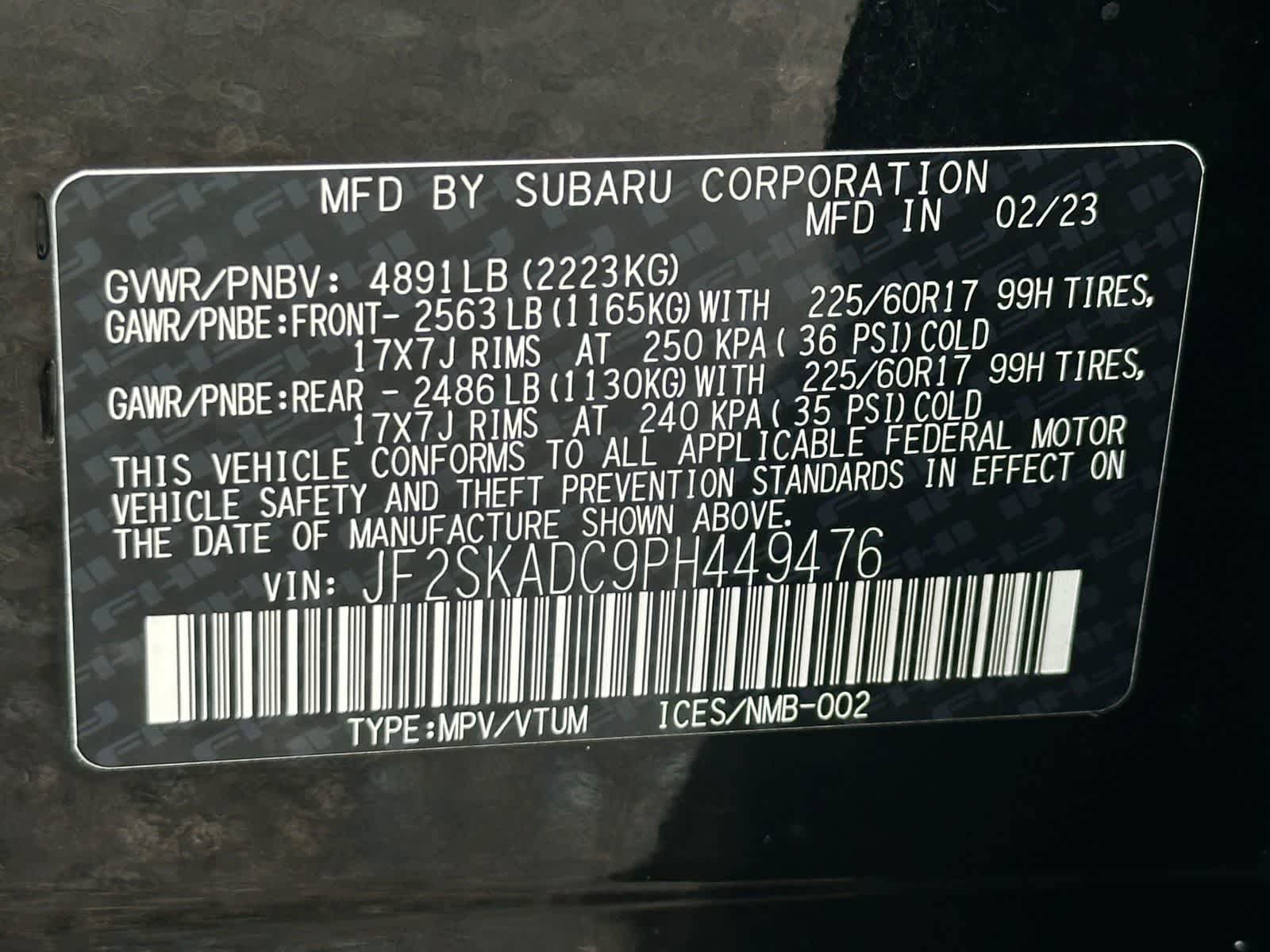 Certified 2023 Subaru Forester Premium AWD/4WD image 28