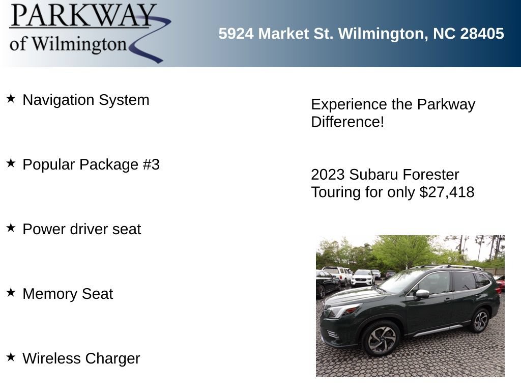 Used 2023 Subaru Forester Touring w/ Popular Package #3 AWD/4WD image 6