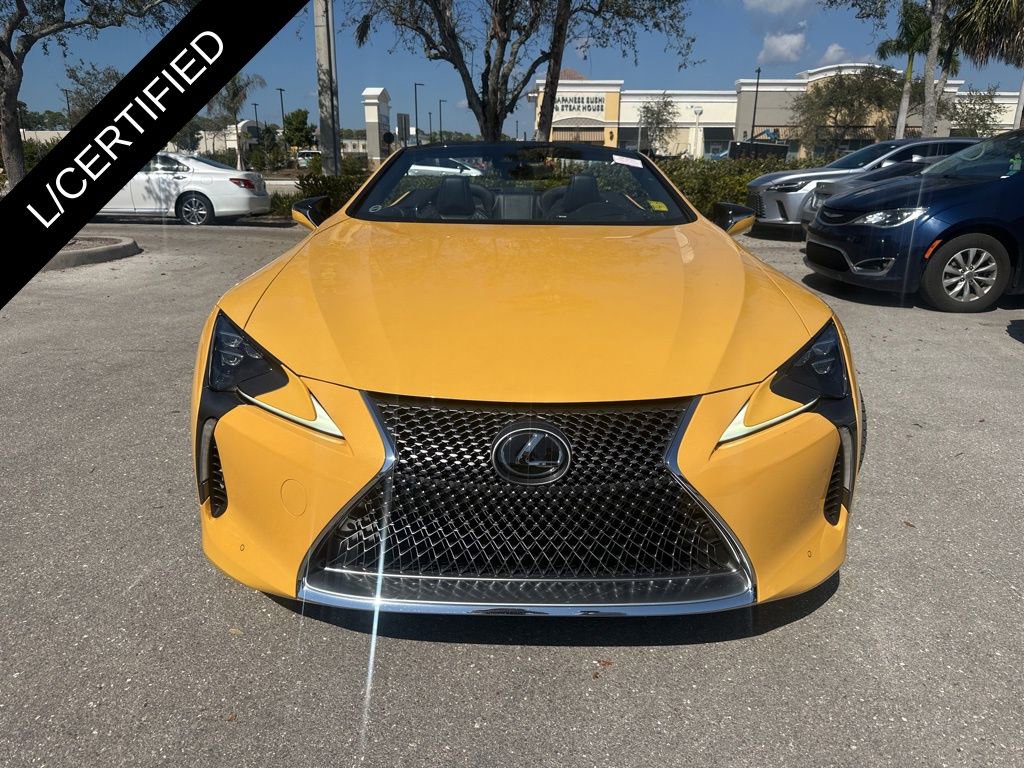 Certified 2021 Lexus LC 500 Convertible w/ Touring Package image 28