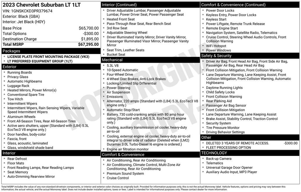 Used 2023 Chevrolet Suburban LT image 4