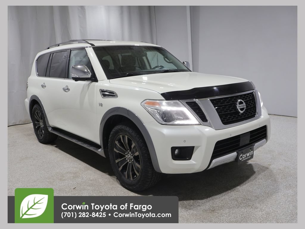 Used 2017 Nissan Armada Platinum w/ Captain Seat Package AWD/4WD image 1
