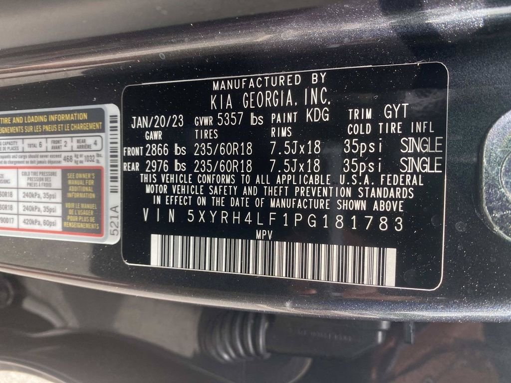 Used 2023 Kia Sorento EX FWD image 21
