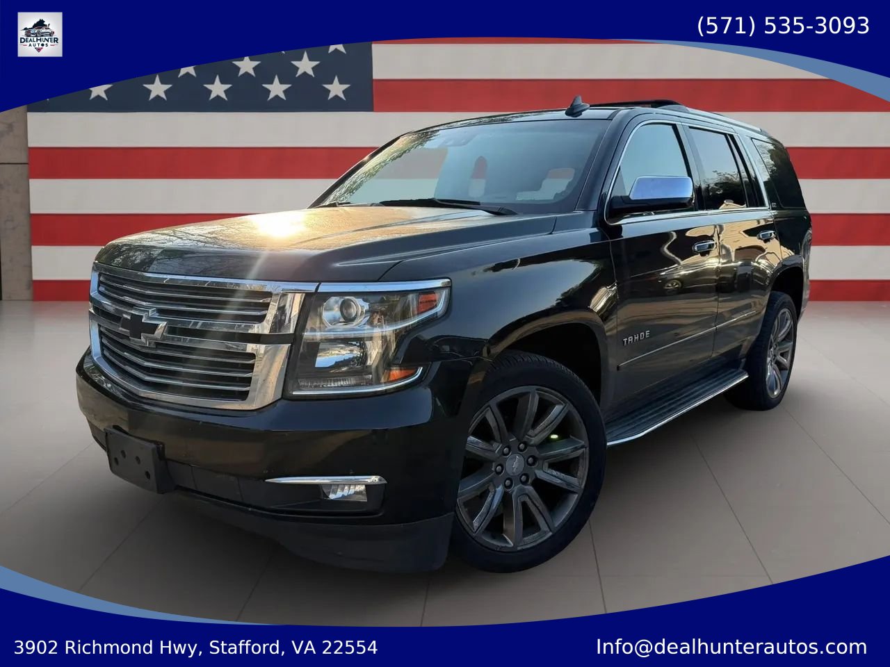 Used 2015 Chevrolet Tahoe LTZ AWD/4WD image 1