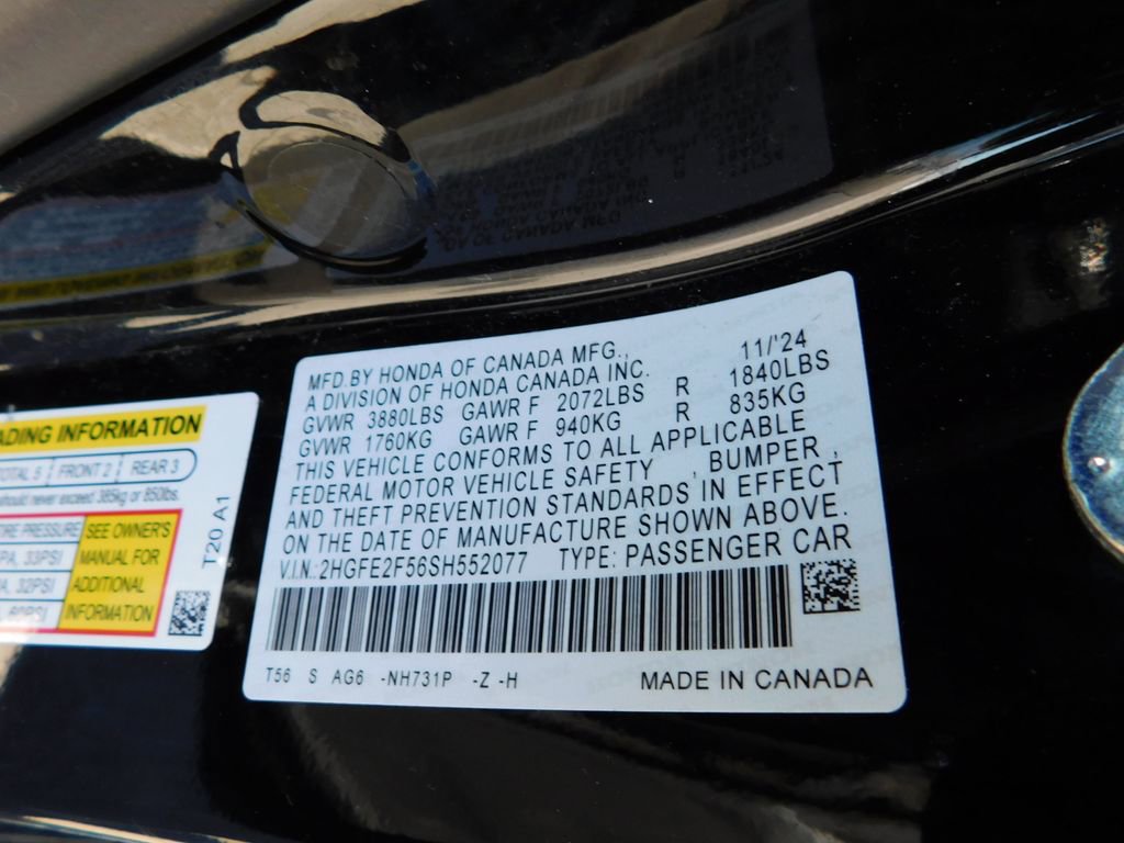 Used 2025 Honda Civic Sport image 8