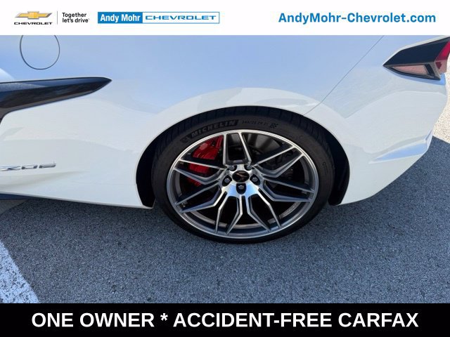Used 2023 Chevrolet Corvette Z06 w/ Chrome Exterior Badge Package RWD image 49