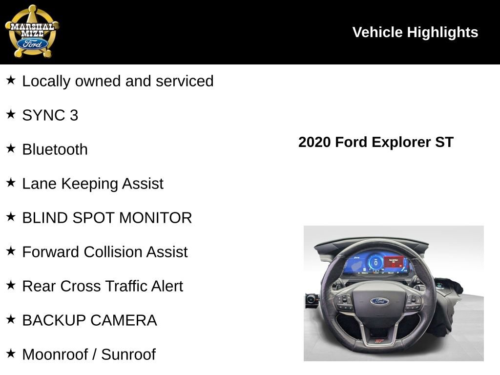 Used 2020 Ford Explorer ST w/ ST High-Performance Pack image 2