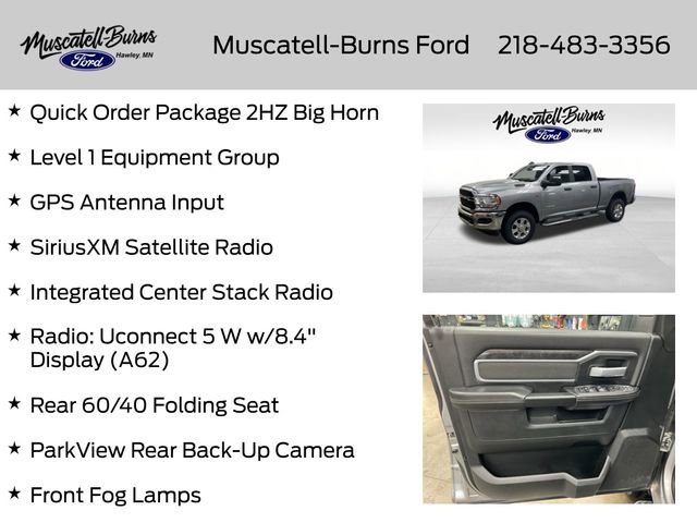 Used 2024 RAM 2500 Big Horn image 7