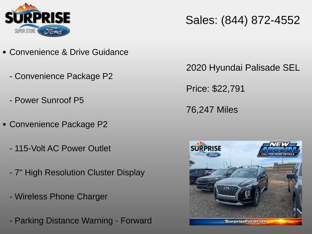 Used 2020 Hyundai Palisade SEL FWD image 6