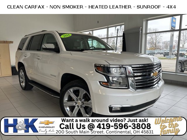 Used 2016 Chevrolet Tahoe LTZ