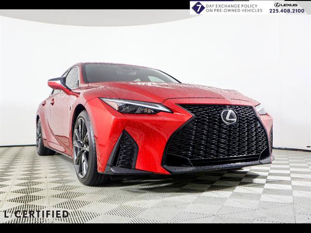 Certified 2023 Lexus IS 350 F Sport w/ Navigation Package RWD image 1