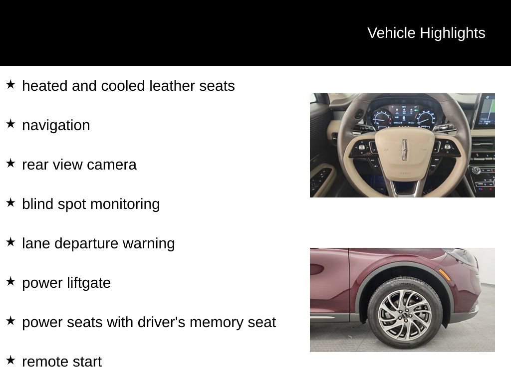 Used 2021 Lincoln Corsair FWD w/ Equipment Group 101A image 10