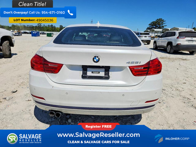 Used 2015 BMW 428i Gran Coupe w/ Technology Package RWD image 8