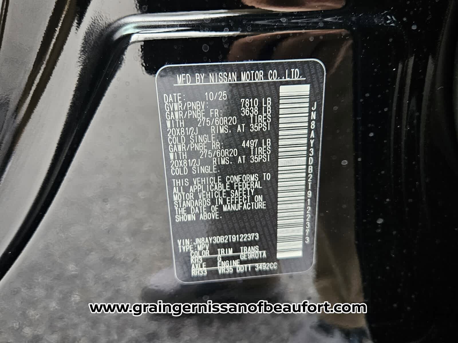 New 2026 Nissan Armada PRO-4X AWD/4WD image 7
