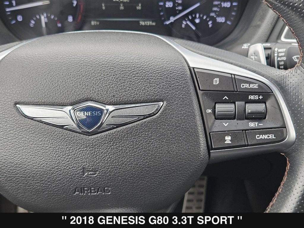 Used 2018 Genesis G80 3.3T Sport AWD/4WD image 27